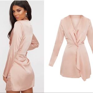 NWT Pretty Little Thing Satin Dress